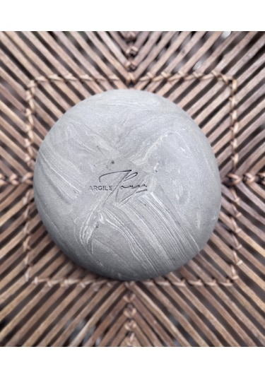 Argile Rouge Büyük Joker Kase El Yapımı Stoneware Gri