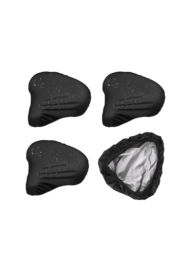 Jo İçin Elastik Su Ve Toz Geçirmez Bisiklet Selesi Koruma Kalkanı İle 3'lü Su Geçirmez Bisiklet Selesi Yağmur Kılıfı Çok Renkli