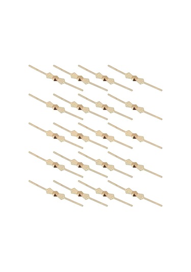 Avize Taşı Bağlantı Papyon Tel - 50 Adet Gold