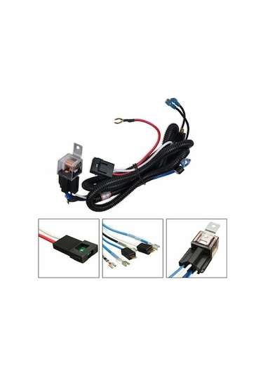 Trendooze Yedek Yedek Takım Röle Parça Korna Kiti Kablo Demeti 1 Ky