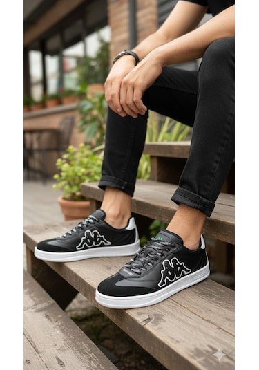 Kappa Kp-1039 Santiago Rahat Orijinal Ürün Sneaker Ayakkabı Siyah