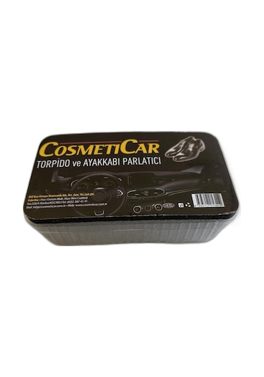 Cosmeticar Torpido ve Ayakkabı Parlatıcı Sünger