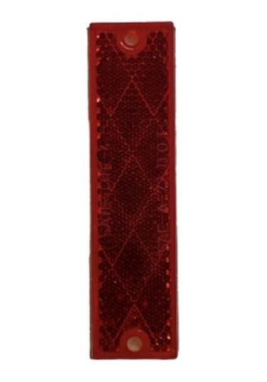 Kırmızı Vidalı & Yapıştırma Dikdörtgen Reflektör Made In Usa