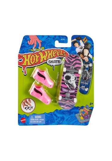 Hgt46 Hot Wheels Skate Parmak Kaykay Ve Ayakkabı Paketleri