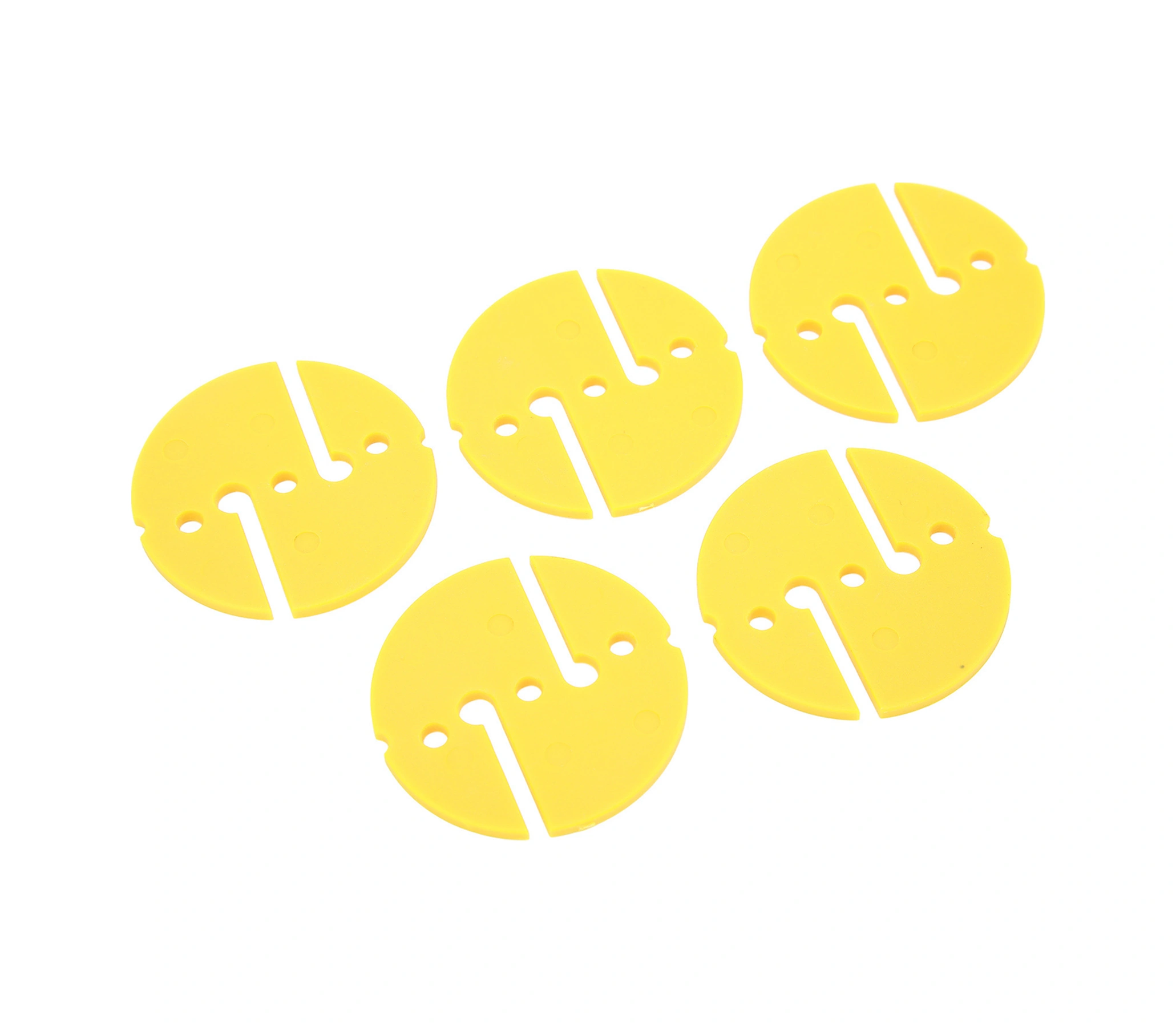 Vkemall Sünger Dalışi İçin Pvc Çubuk İşaretleyici 5 Adet , Mağara Ve Enkaz Dalışları, 6cm, Sarı Sarı