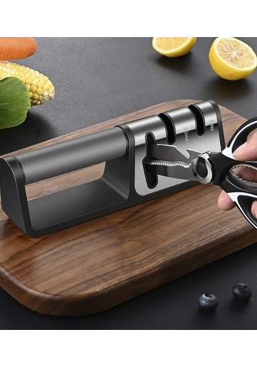 Wondernest Tipi Makas Keskinleştirici, Bıçak Bileyici, Ev Doğrayıcı Kp