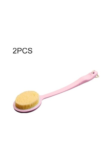 Tongxida Uzun Sones Sırt Saplı Naylon Masaj Fırçası, 2 Adet, Banyo İçin Diğer