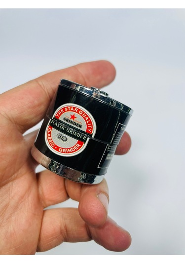 Plastik Pil Modeli 3Parça Grinder Tutun Öğütücü//42mm