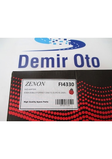 55277130 Yağ Karteri Euro6 1,3 Mjtd.Egea-Doblo-Fiorino ZENON