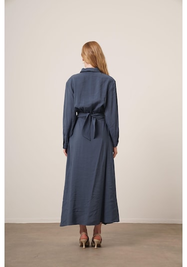 Ftz Women Kadın Modal Etekli Takım İndigo 30714 Indigo