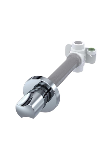 Isvea Durezza Gömme Rezervuar Seti - Parlak Krom Tuğla Duvar Krom