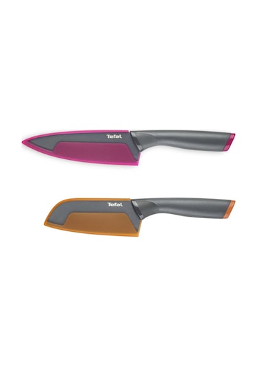 Tefal Fresh Kitchen 2'li Set : Şef Bıçağı 15cm & Santoku Bıçağı 12cm
