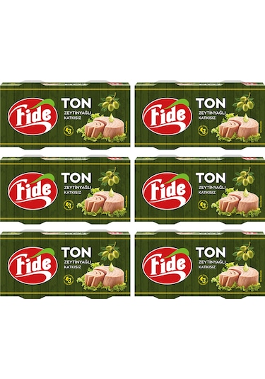 Fide Zeytinyağlı Ton Balığı 12 x 160 G