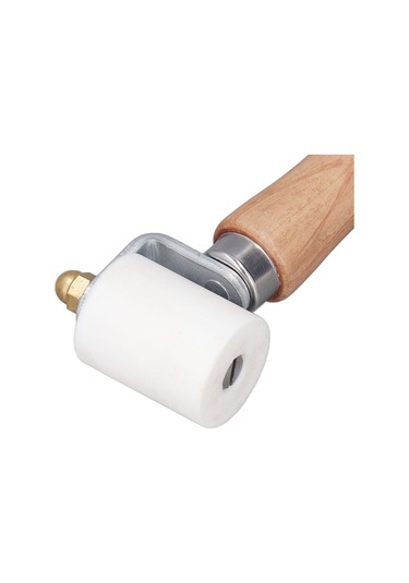 Yunboo Isı Dayanıklı Ahşap Kolu Fıçkırcı - Pvc Su Geçirmez Filmi Ve Kumaş Folyo İçin Ergonomik Pres Rulosu Diğer