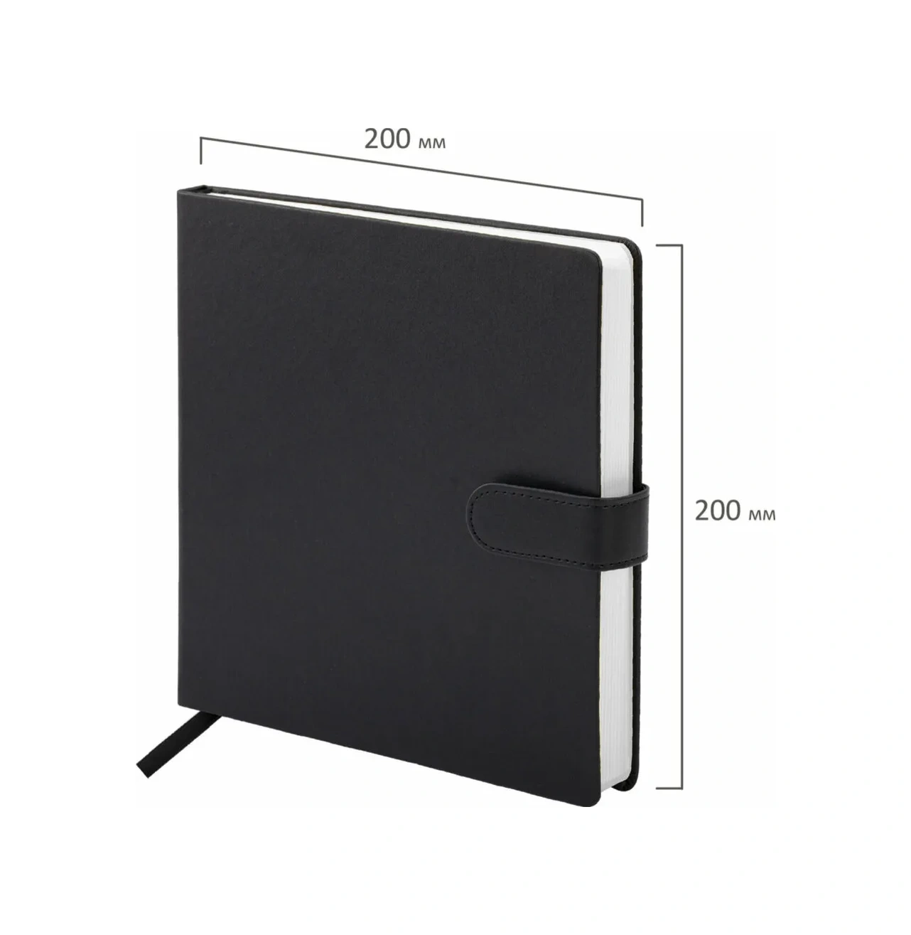 Brauberg Çizim Sketchbook Eskiz Bloknotu 80 Yaprak 20x20 320816698 Siyah