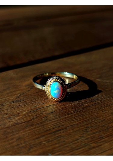 Celinoi Opal Yüzük Ak1524