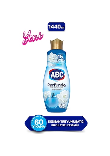 ABC Parfumia Büyüleyici Yasemin Konsantre Çamaşır Yumuşatıcısı 1440 ML