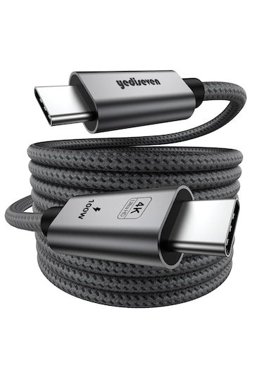 Type C To Usb 3.2 Gen2 Görüntü Aktarma Kablosu 4K Hızlı Şarj 1M