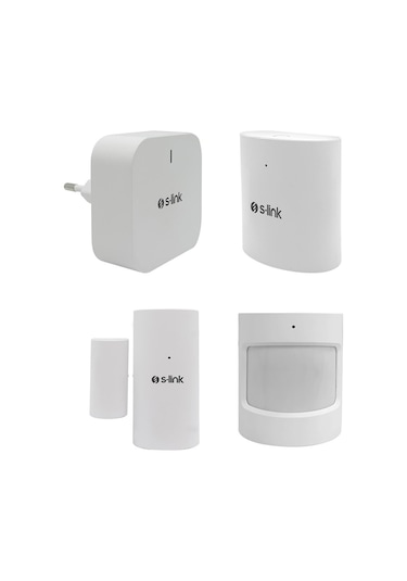 S-Link Sl-Zs01 Zigbee Sensör Seti 1Gateway Ve 3 Parça Sensör - 34