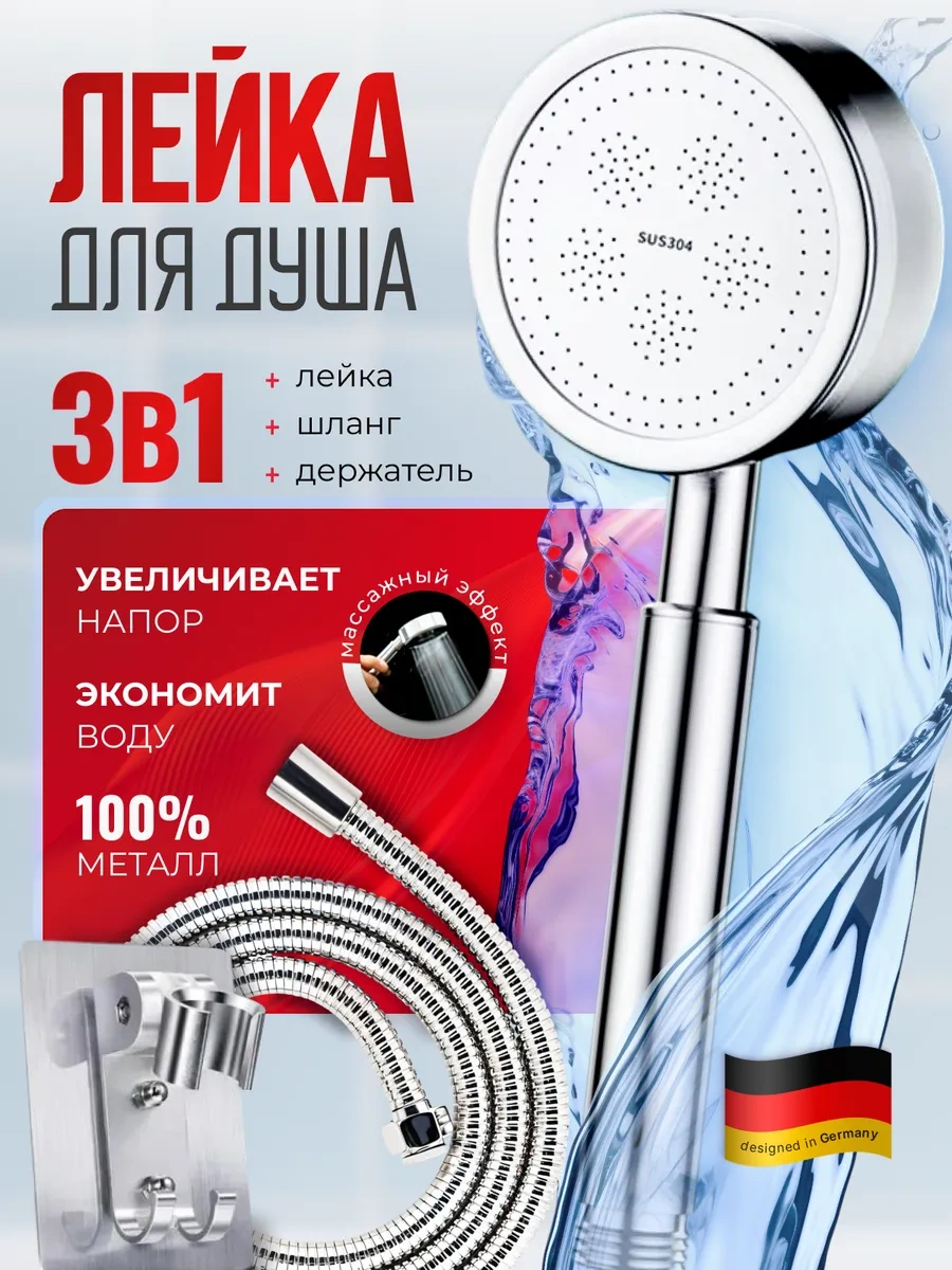 Ivamixx Metal Su Tasarruflu Duş Başlığı 262410155 Siyah