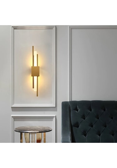 Led Duvar Aplik Talk 70cm Mat Siyah