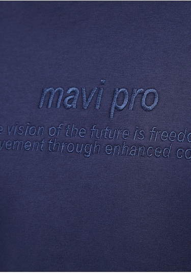 Mavi - Kapüşonlu Lacivert Sweatshirt 0s10288-84371 Lacivert