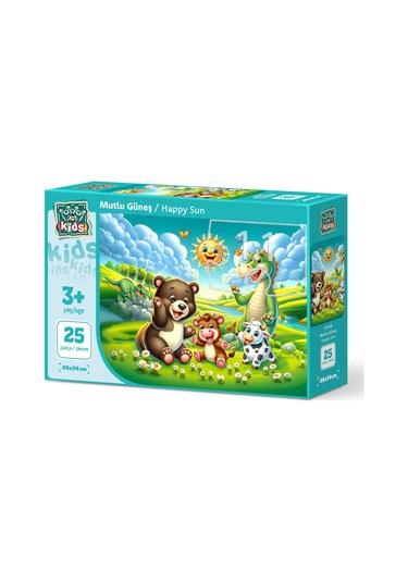 Art Çocuk Mutlu Güneş 25 Parça Puzzle