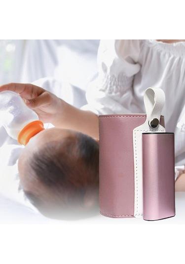 Dolıty Çoğu Biberon Için Isıtıcı Seyahat Pembe