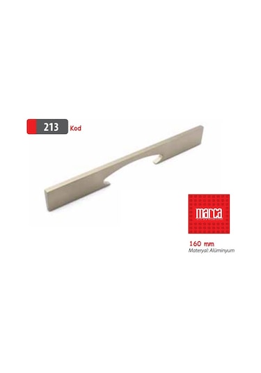 Marca Marka Kulp 213 Model 160 Mm Mat Krom