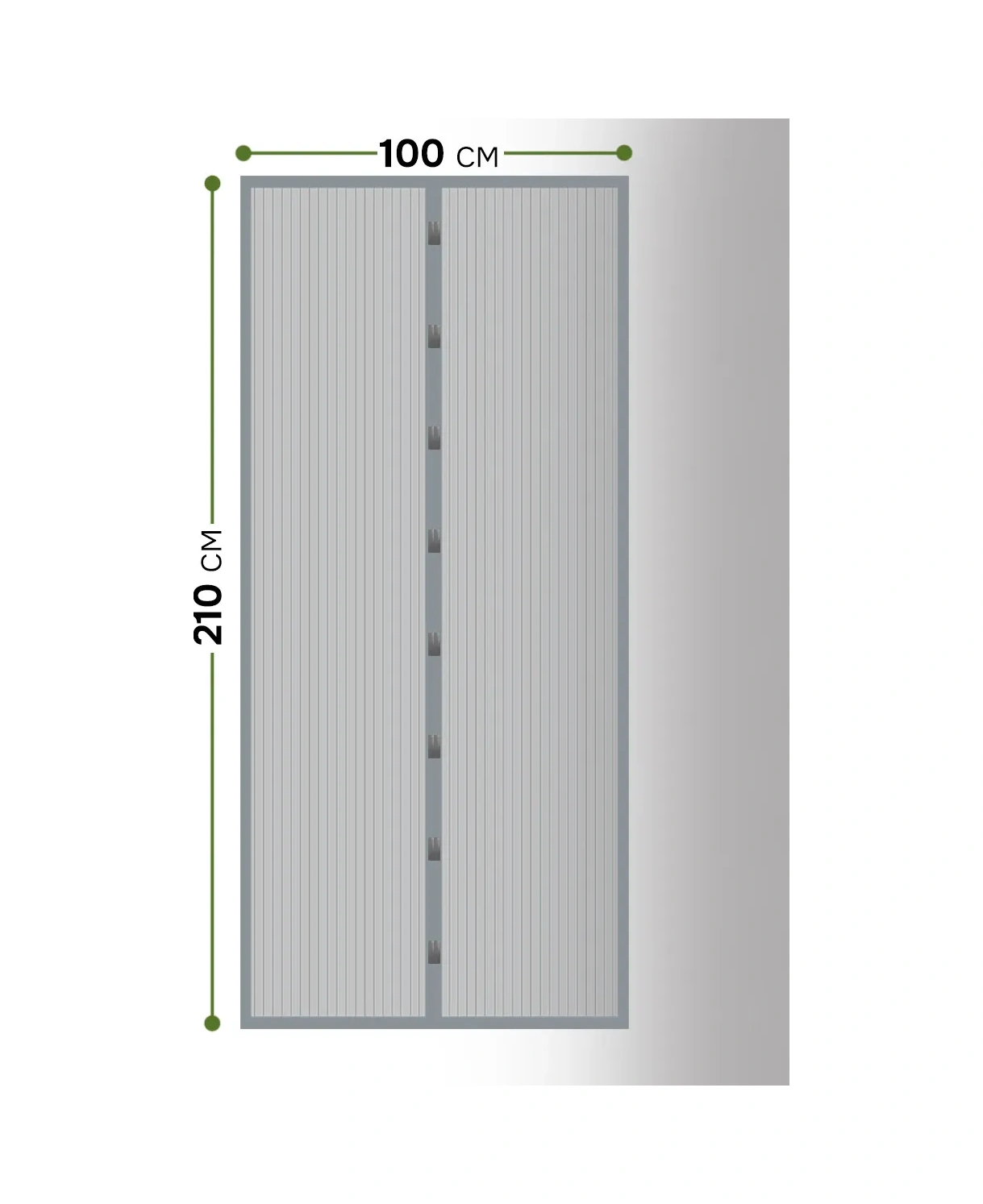 Velton Böcekler İçin Mıknatıslı Kapı Sineklik 357284403