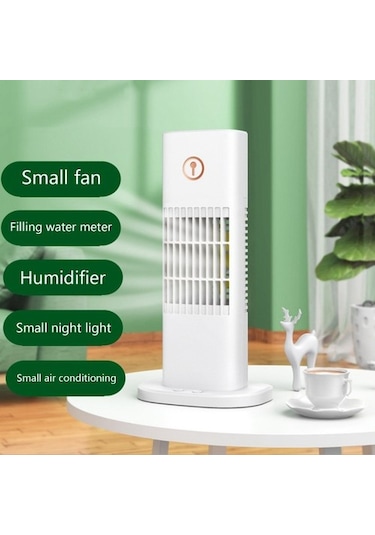 Taşınabilir Klima Hava Soğutucu Nemlendirici Taşınabilir Tasarım Beyaz Vqcoyp Beyaz