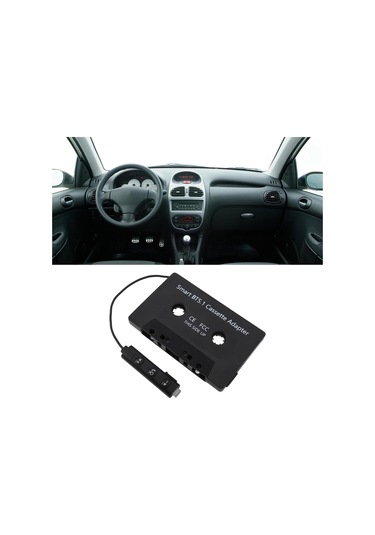 Reedark Arabalar Ve Kamyonlar İçin Bluetooth 5.1 Kaset Alıcısı - Kablosuz Müzik Akışı, Tüm Kaset Çalarlarla Uyumlu, Düşük Pil Hatırlatması