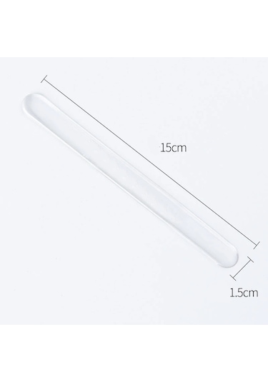 Kapı Koruma Bademi Şeffaf Silikon 4 Adet