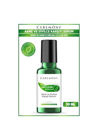 Ceremony Akne Ve Sivilce Karşıtı Cilt Bakım Serumu Roll-on 10ml