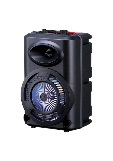 Teknodur Gd-903 Dijital Led Göstergeli Fm Radyolu Mikrofonlu Rgb Tws 8 İnç Stereo Bas