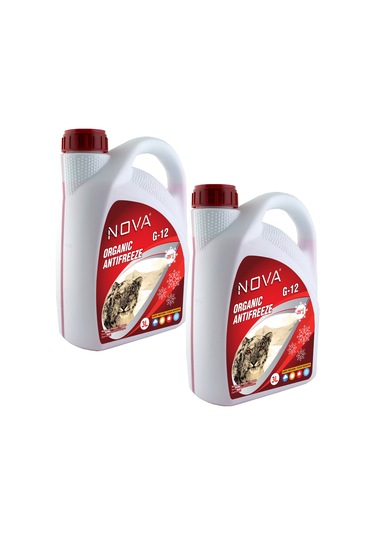Nova -25 Derece Kırmızı Antifriz 3 Litre 2 Adet