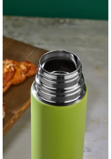 Cooker 750 Ml Çift Kat Sızdırmaz, Çift Kapak Sistemi Paslanmaz Çelik Termos - 12 Saat Sıcak 24 Saat Soğuk - Kamp, Outdoor, Piknik, Ofis, Otel, Kafe, Okul, Seyahat Yeşil