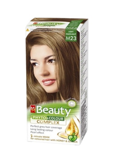 Beauty M23 Saç Boyası (Açık Fındık Kabuğu )