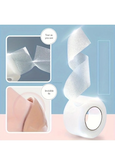 Gateesat 2 Adet 196.85 İnç Şeffaf Nasır Bantı, Ayak Ve Parmak Koruma, Esnek Ve Yeniden Kullanılabilir