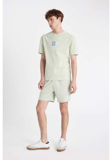 DeFacto Slim Fit Dar Kesim Dar Paça Şort A3893AX24HSGN1181