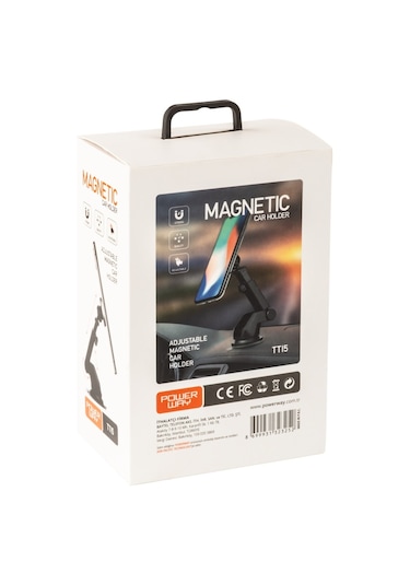 Powerway TT15 Mıktanıslı Vantuslu Telefon Tutucu