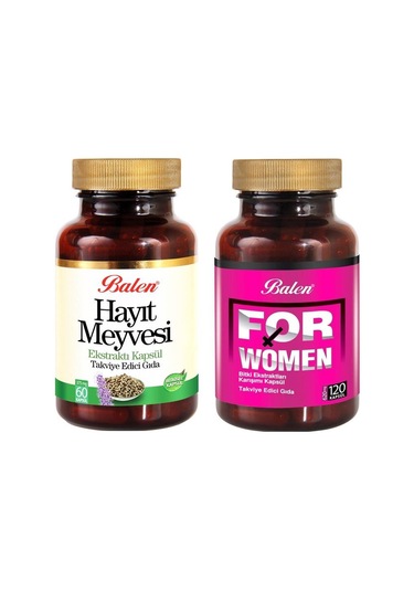 Balen For Woman(Bayan)+ Balen Hayıt Meyvesi Ekstraktı