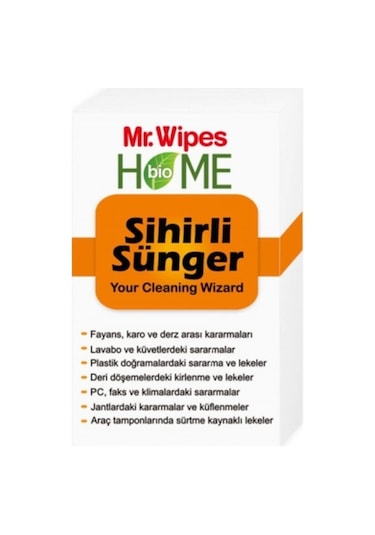 Mr. Wipes Sihirli Sünger 2 Adet