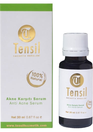 Tensil Akne Karşıtı Serum Bitkisel Sivilce Losyonu 20 ML