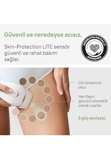 Braun IPL Silk Expert Pro 3 PL3132 2 Başlık İle Tüy Alma Lazer Epilatör + Venüs Tıraş Bıçağı + Çanta