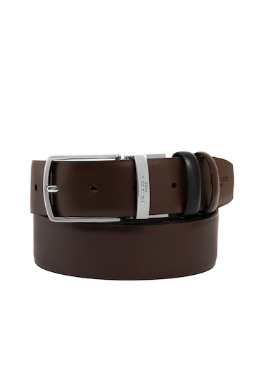Pierre Cardin Çift Yönlü Deri Kemer En 3,5cm Pc-cift01 Siyah - Lacivert