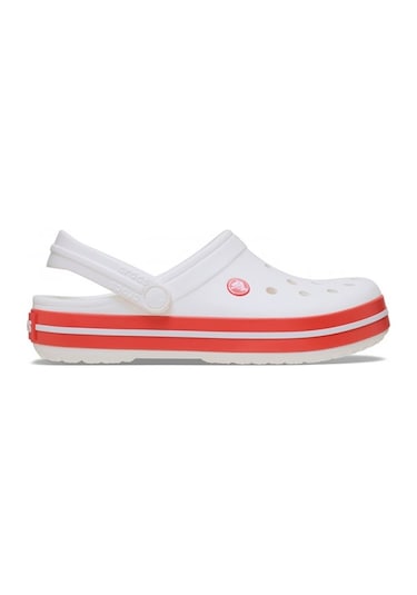 Crocs Crocband Unisex Terlik 11016 Beyaz - Turuncu