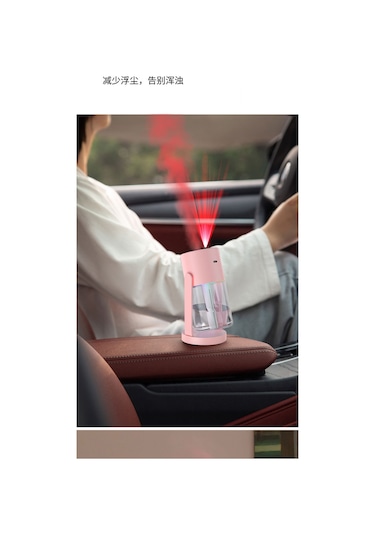 Nemlendirici Usb Ultrasonik Araba Hava Nemlendirici