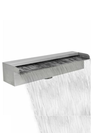 50cm Açık Ağız Duvar Şelalesi Bahçe Su Perdesi Et Kalınlığı 1.5mm