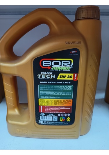 Bor Power 5W-30 DPF Motor Yağı 5 L